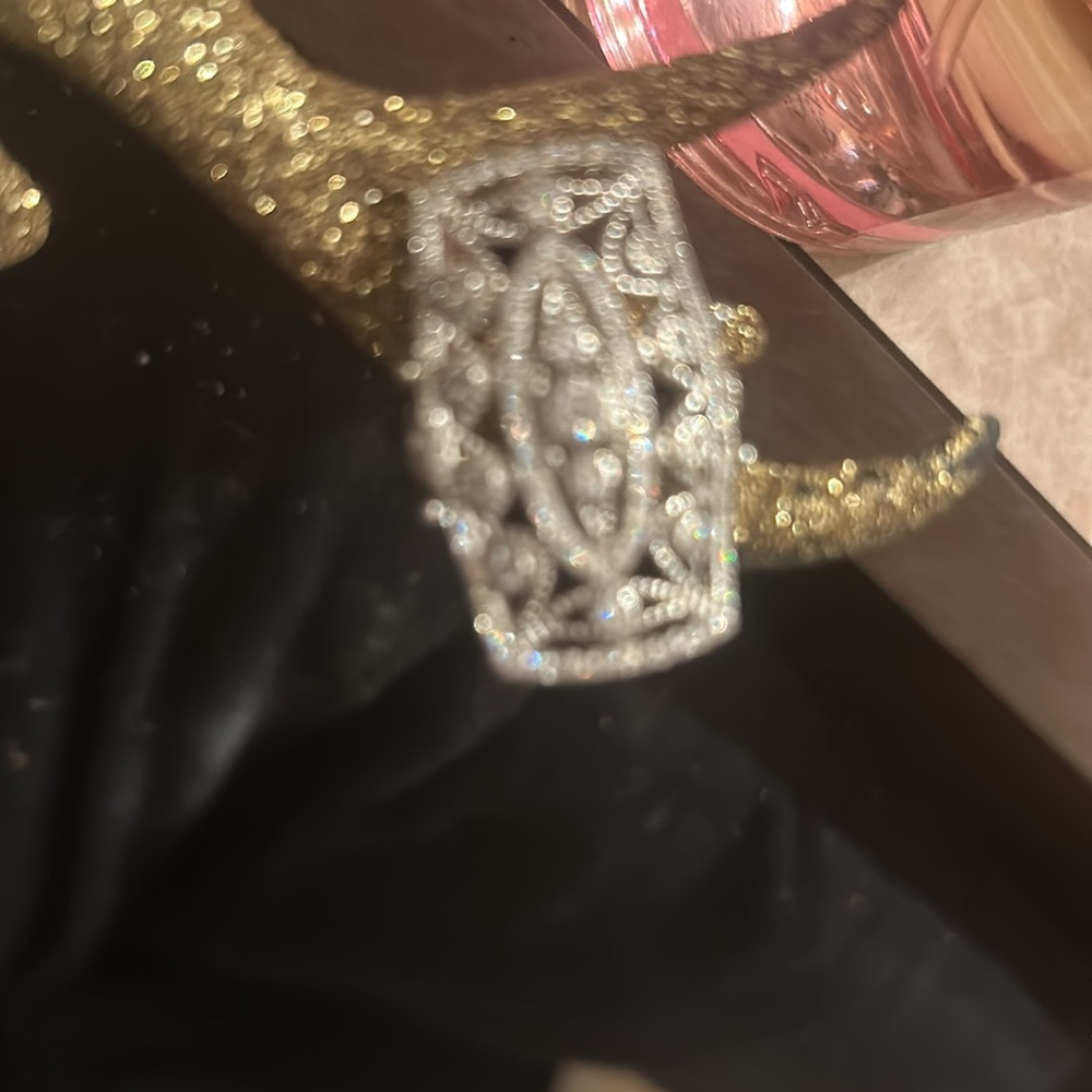 925 Sterling ‘Marcasite’ Rectangular Ring 7 - image 8